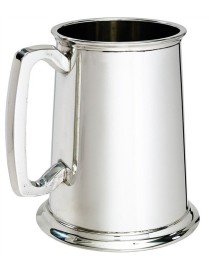 Plain Pewter Tankard
