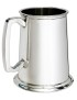 Plain Pewter Tankard