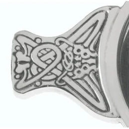 Celtic Circle Pewter Quaich - Large