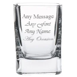Strauss Square Tot Glass
