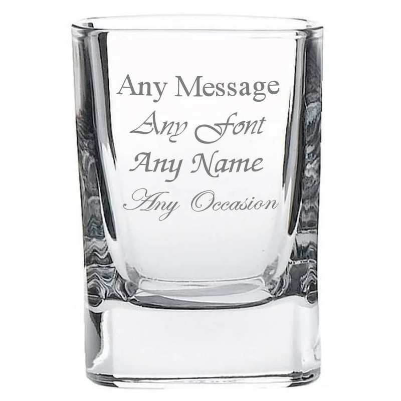 Strauss Square Tot Glass Strauss Square Tot Glass