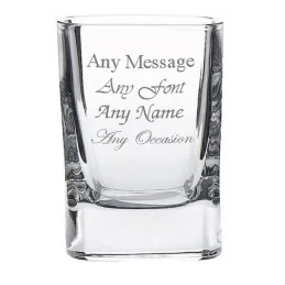 Strauss Square Tot Glass