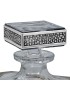 Regal Stag Rectangular Pewter Decanter