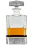 Manhattan Rectangular Pewter Decanter