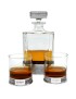 Manhattan Rectangular Pewter Decanter