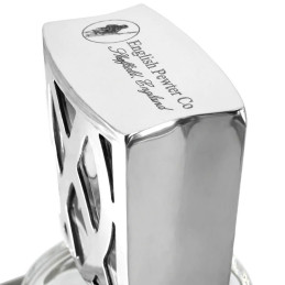 Uisge Beatha Tall Pewter Decanter