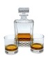 Uisge Beatha Rectangular Pewter Decanter