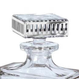 Monaco Rectangular Pewter Decanter