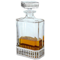 Monaco Rectangular Pewter Decanter