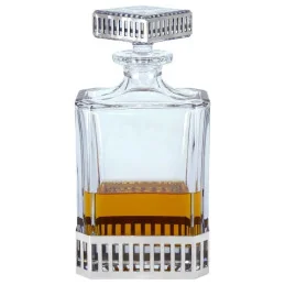 Monaco Rectangular Pewter Decanter