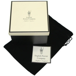 Rugby Pewter Whisky Glass