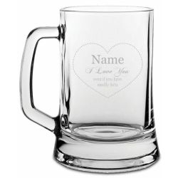 Beer Tankard with I love you Even with Smelly Farts