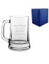 Plain Glass tankard 16oz