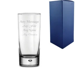 Bubble Base High Ball Glass
