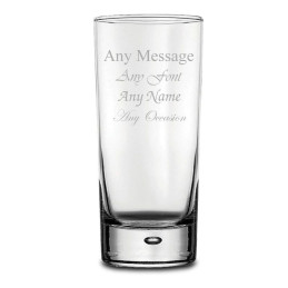 Bubble Base High Ball Glass