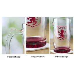 Official Aston Villa 20oz Beer Mug - 6