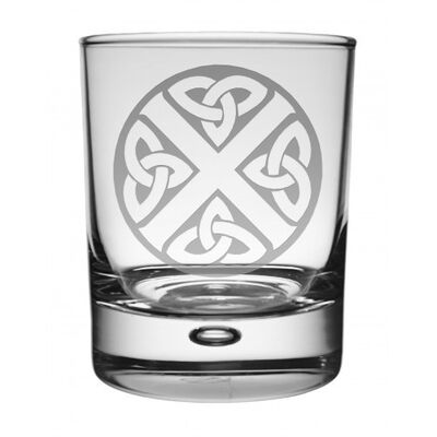 Celtic Saltire Whisky Glass