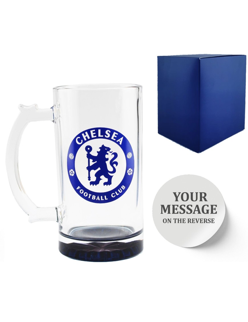 Official Chelsea 20oz Beer Mug – The Ultimate Fan's Drinkware