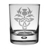 Celtic Thistle Whisky Glass