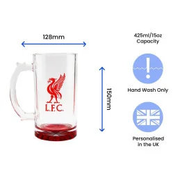 Official Liverpool 20oz Beer Mug - 3