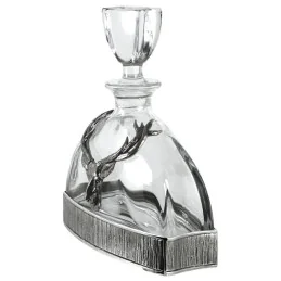Majestic Stag Crystal Decanter Gift Set with 2 Whisky Glasses - 3