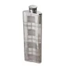 Tartan pewter Purse flask - 2