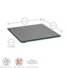 Square Glass Coasters - 3