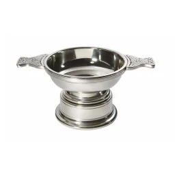 Quaich Pewter Plinth Medium and Large - 3