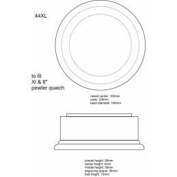 Quaich Plinth Extra Large