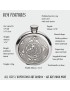 Paisley Pewter Round Flask - 4