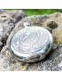 Paisley Pewter Round Flask - 3