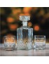 Prysm Decanter Set With 2 Bubble Whisky glasses - 1