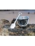 Bucket and Spade Pewter Egg Cup