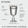 Celtic Band Pewter Goblet