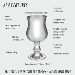 Georgian Goblet Large