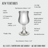 Georgian Pewter Goblet Medium