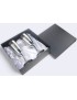 Pair of Part Satin Pewter Flutes