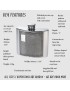 Barley Kidney Pewter Flask 4oz