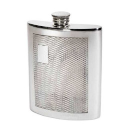 Barley Kidney Hip Flask 6oz