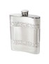Celtic Band Kidney Pewter Hip Flask