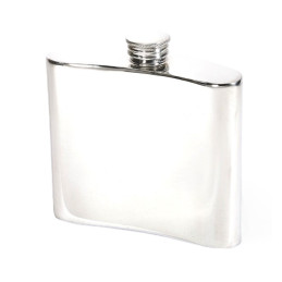 Charles Rennie Mackintosh Pewter Kidney Hip Flask	Charles Rennie Mackintosh Pewter Kidney Hip Flask