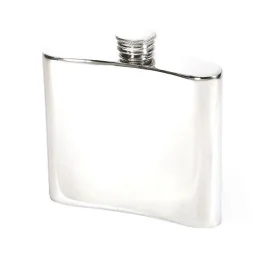 Charles Rennie Mackintosh Pewter Kidney Hip Flask Charles Rennie Mackintosh Pewter Kidney Hip Flask