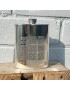 Medieval Pewter Kidney Hip Flask