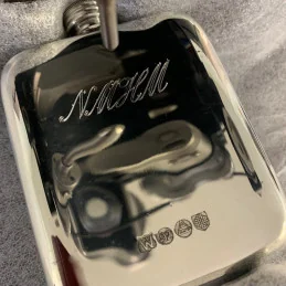 Acanthus Pewter Pocket Flask Acanthus Pewter Pocket Flask
