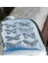 Butterfly Pewter Pocket Flask