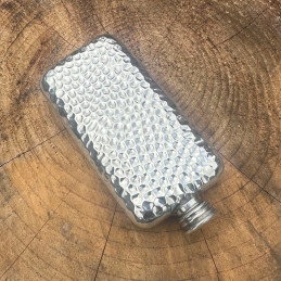 Hammered Pewter Pocket Flask 3oz