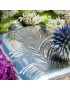 Peacock Feather Pewter Pocket Flask