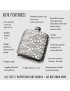 Triquetra Pewter Pocket Flask 4oz