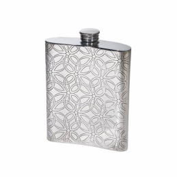 Triquetra Pewter Pocket Flask 6oz