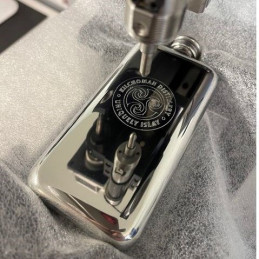 Plain Pocket Pewter Flask 3oz